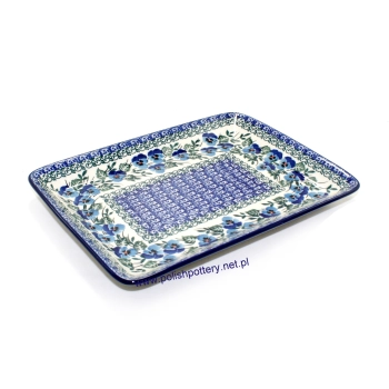 Tacka 24x18 dek. 2273X Niebieskie Bratki